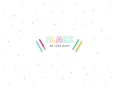 Slack reimagined :) fun graphic icon lightsaber simple slack slacker starwars