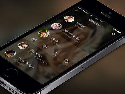 Contacts UI