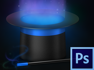 Magic Hat PSD hat magic psd wand