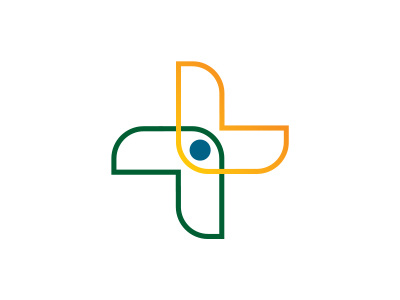 Brazilian Hospital Vision branding hospital logo design ophtalmologie