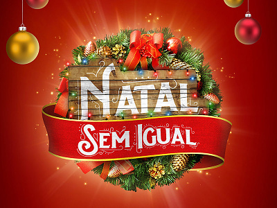 Christmas 2014 Campaign for Shopping Center christmas holidays identidade key visual natal xmas