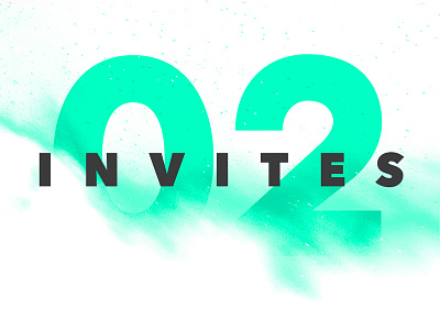 Two invites to give! avenir code pro dribbble grand rapids graphic design invitation invite michigan texture type user experience user interface