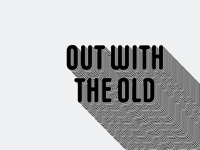 Out With The Old 2020 2021 covid happy new year new year new years day retro typography