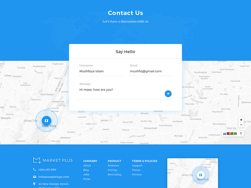 Market+ website design by Mushfiq 🔥 on Dribbble