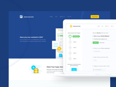 Annuacion Free web ui kit