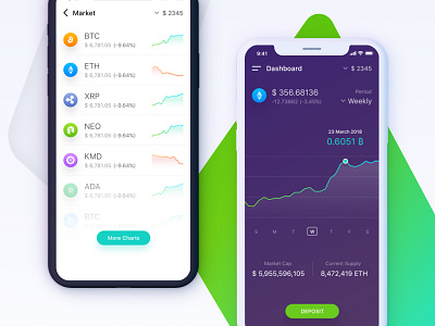 Cryptocurrency App (conceptual)