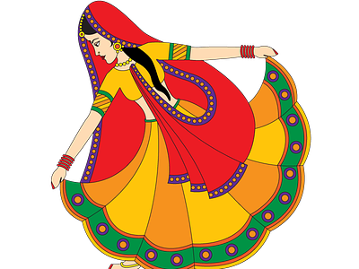 Indian Traditional Dancer