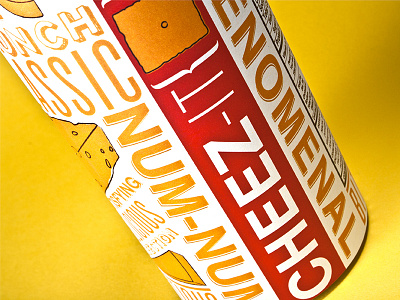 Cheez-It Packaging Redesign branding illustration packaging print redesign typography