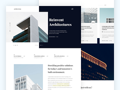 Architectrum - an architecture website