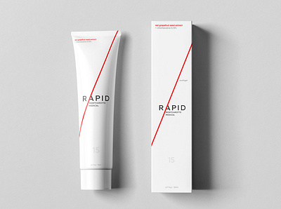 Logo, identity system and packaging for RAPID by Montcarotte Med art brand brand design branding branding design design logo logo design logodesign logotype medical medicine package packaging redesign