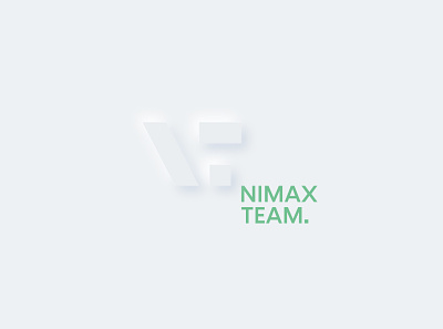 Redesign concept logo and identity system for NIMAX Team 3d art branding icon illustrator logo redesign studio typography ux