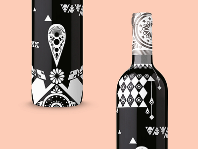 Pattern Design for Liquor Bottle