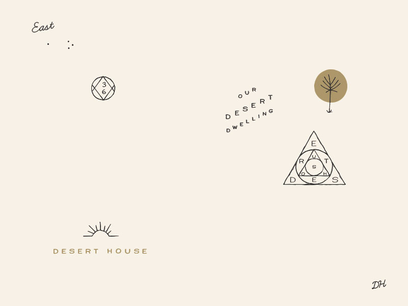 Desert Dwelling by Rae Shoemaker on Dribbble