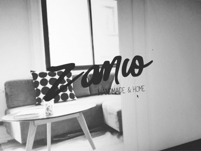 Zanco Handmade · Home ecommerce handmade home lettering logo store zanco