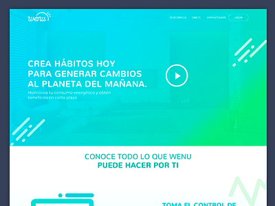 Wenu eco friendly energy startup sustainability website wenu