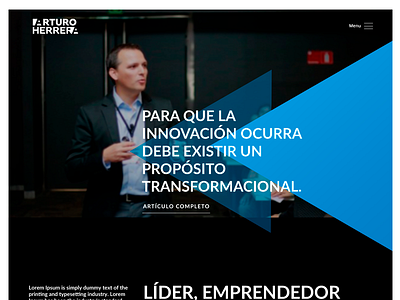 Arturo Herrera / Innovation Expert