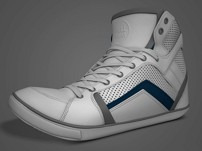 Pull&Bear Tenis shoe 3d model pullbear. shoe tenis shoe