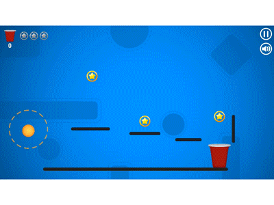 PPS Game boomklap bounce. beerpong colors cute game mobile pingopong pong trickshot videogame