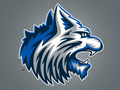 EHS Bobcats Logo animal athletics blue bobcat football head high school logo mascot profile sports teams