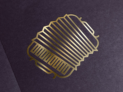 Mardi Gras Accordion Icon