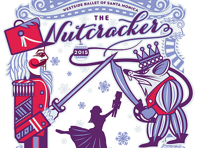 The Nutcracker - Westside Ballet of Santa Monica ballerina ballet blue dancer holiday mouse king nutcracker play red