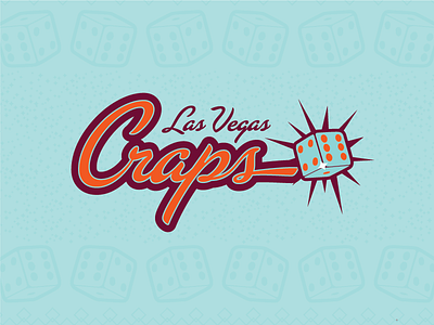 Las Vegas Craps Hockey branding glam glitz hockey identity systems interface design logo script typography ui ux vegas vegashockey