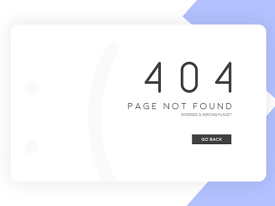404 Page - Daily UI 008 404page app concept dailyui dailyui 008 design graphic design ui uidesign webdesign