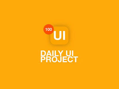 Daily UI Project Cover (+Icon) app branding concept dailyui graphic design icon iconography ui uidesign web