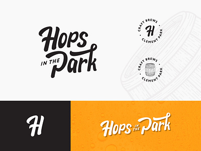 Hops in the Park — Logo Suite