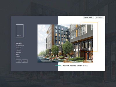 Axle Apartments Website