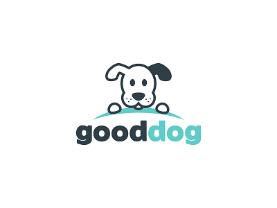 Good Dog animal brand branding dog identity illustration logo mark pet puppy