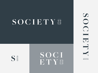 Society SoCo — Final Logo Suite