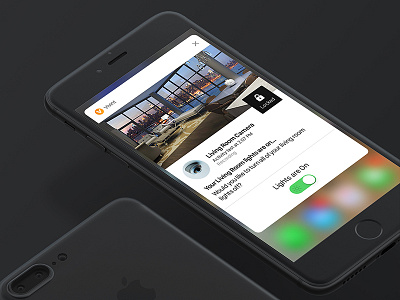 On/Off Switch - 015 3d touch app daily ui design ios iphone 7 photoshop security