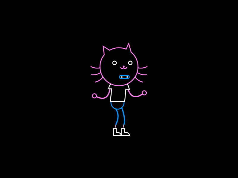 dj cat dance cat dance gif neon