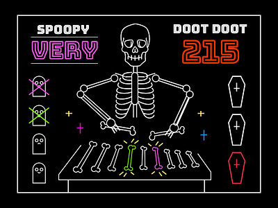 Spoopy Sequencer Interfacer skeleton skull spoopy