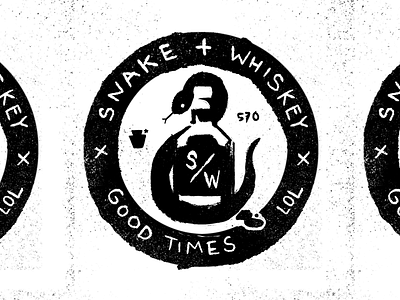 Snake & Whiskey ampersand