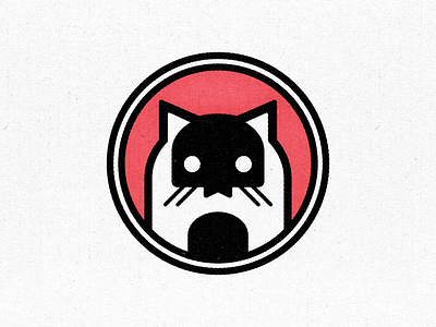 CAT CLUB badge cat design illustration kitty logo mark vector