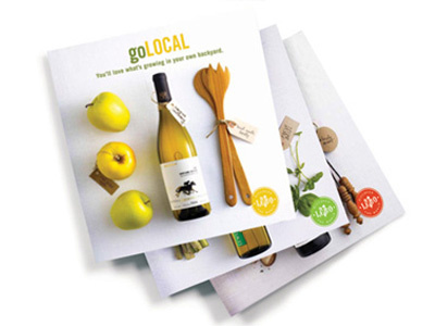 LCBO Go Local Magazines colorful food liquor store local magazine photography recipes