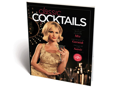 Classic Cocktails Magazine for LCBO cocktails drink editorial food magazine photography retro