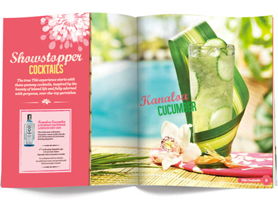 Tiki Magazine - Cucumber cocktail cocktail drink editorial food magazine summer tiki