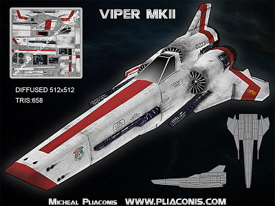 Viper MKII 3d model