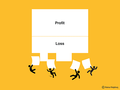 You're just a Profit & Loss statement for your company. #Layoffs design graphic design illustration