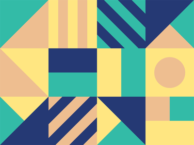 Side Projects brand art branding colourful geometrical patterns side projects