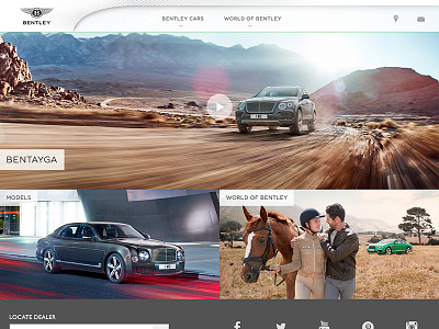 Bentley Website automobile bentley cars premium relaunch video website