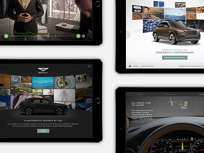 Bentley Inspirator App app automotive bentley bespoke car ipad personalise video