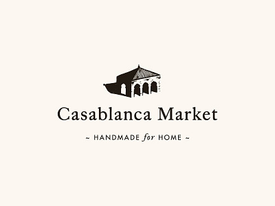 Little White Market braizen branding casablanca home goods house logo market moroccan white