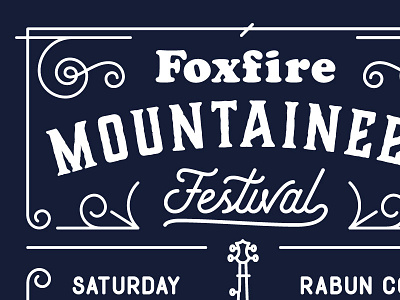 Mountaineer Festival Ads advertisement branding heritage illustration logo museum non profit