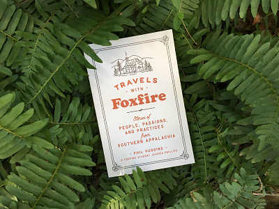 Travels with Foxfire Book Cover book cover illustration