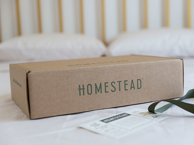 Homestead Sheets Packaging braizen branding logo packaging