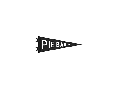 Pie Bar Pennant braizen branding logo pennant pie restaurant